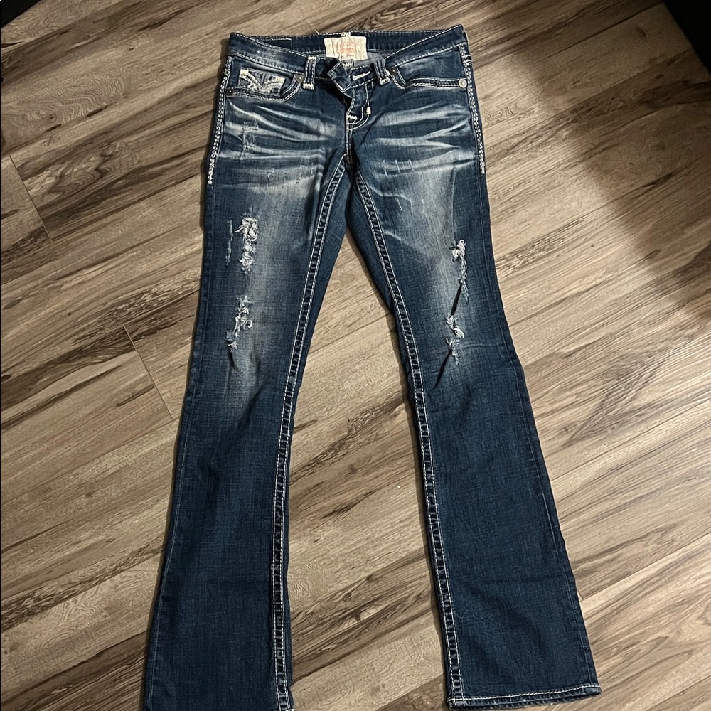 Big Star Dark Blue Flare Jeans
